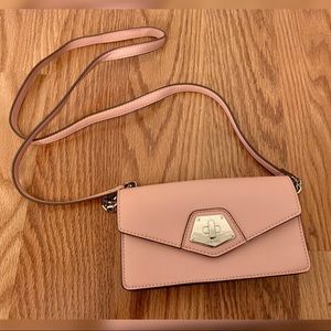 Cute Pink Nine West Crossbody Purse Wallet Small